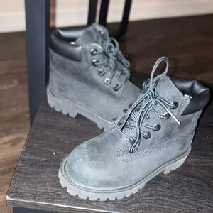 Timberland Kids Black Boots